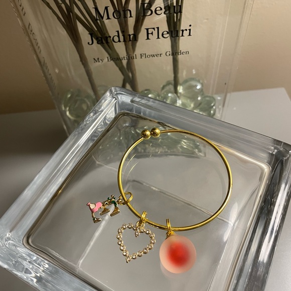 CMJ INITIAL BANGLE HANDMADE NWT - Picture 6 of 7